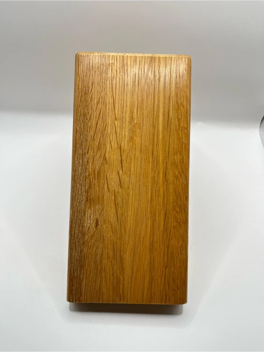 Vtg CUTCO Solid Wood Knife Block - 8-Slot Countertop- Made in USA